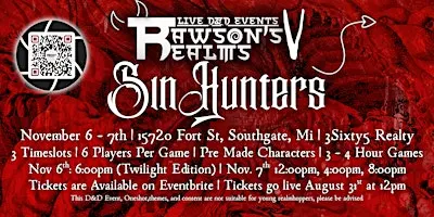 Rawson's Realms V: SinHunters