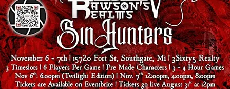 Rawson's Realms V: SinHunters