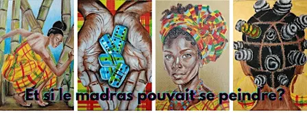 Et si le madras pouvait se peindre?