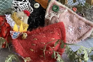 Sew a little ‘Scrappy Hen’ -  create your calm