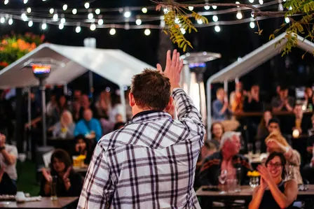 Newbury Park's Comedy under the stars