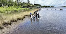 Trout River Oyster Reef tour at Riverview Park