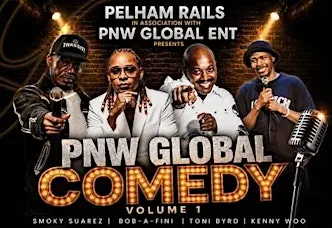 PNW Global Comedy Night Vol.1 with 4 great comedians