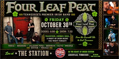 Four Leaf Peat - Tennessee's Premier Traditional Irish Band