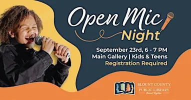 Open Mic Night (Kids & Teens)