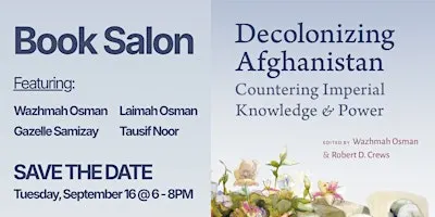 Book Salon: Decolonizing Afghanistan through Art