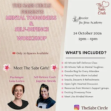 The Sabr Circle: Mental Toughness & Self-Defence Workshop