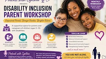 Together We Belong: Parent Support & Disability Inclusion Workshop