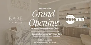 Babe Aesthetics Grand Opening