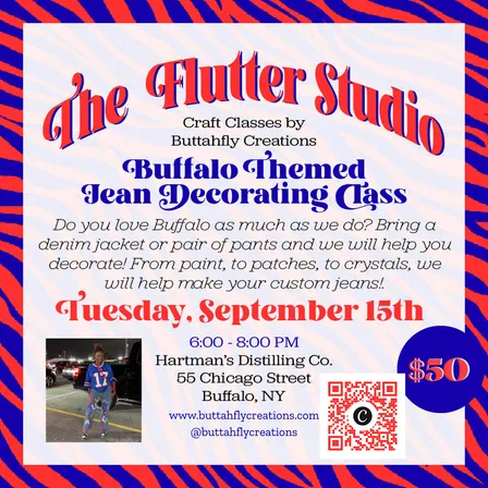 The Flutter Studio: Jean Decorating Class