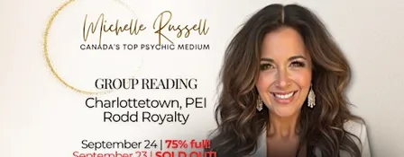 Charlottetown Sept 24 | Psychic Medium Group Reading