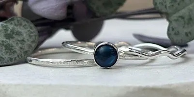 Silver Gemstone Stacking Ring Workshop - Ring Making Class