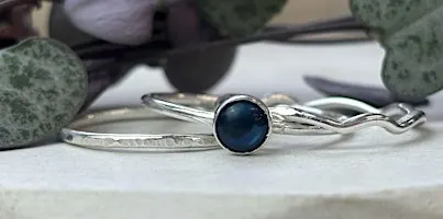 Silver Gemstone Stacking Ring Workshop - Ring Making Class