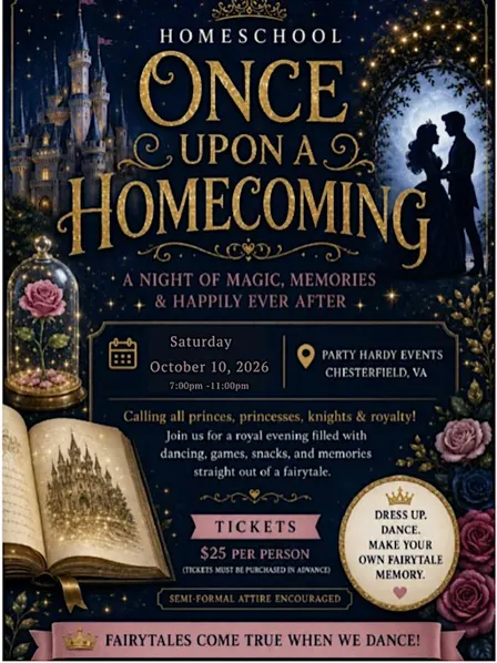 Once Upon a Homecoming: Homeschool Homecoming 2026