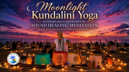 Saturday Moonlight Kundalini Yoga • Extended Sound Bath • Oceanside Vibez