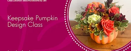 Keepsake Pumpkin Design Class
