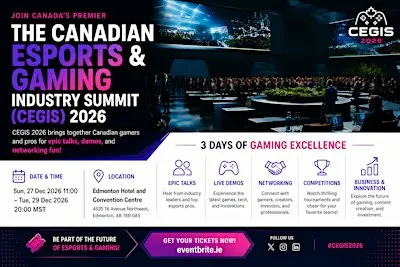 The Canadian Esports & Gaming Industry Summit (CEGIS) 2026