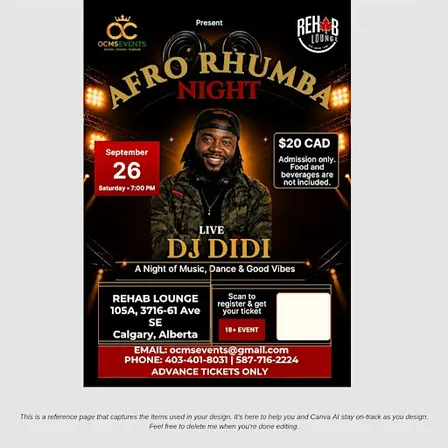 Afro Rhumba night