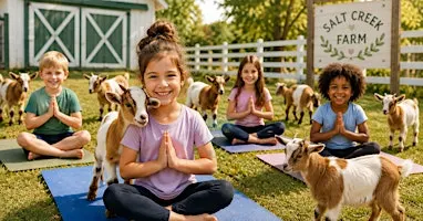 Kids Baby Goat Yoga