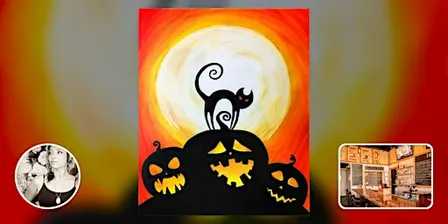Paint Nite • Double Barrel Taphouse • VANCOUVER