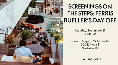 Screenings on the Steps: Ferris Bueller’s Day Off