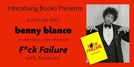 benny blanco Book Event with Tastee Ice