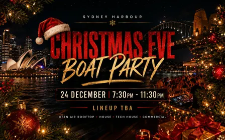 Christmas Eve Boat Party | Open Air Rooftop
