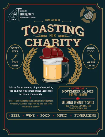 Toasting for Charity