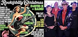 ROCK@BILLY CHRISTMAS David K+Band, St. Croix Event Center, Stillwater, MN