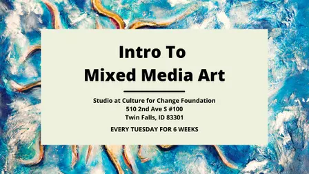 FREE  Art Class: Intro to Multimedia Art