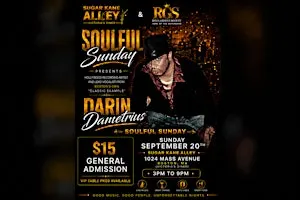 DAY PARTY ALERT!!I R&B Powerhouse Darin Campbell LIVE in Boston! 9.20.2026