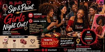 Ms. Yvett’s Sip & Paint – Girls Night Out