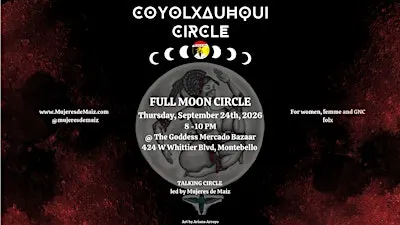 Full Moon Coyolxauhqui Circle
