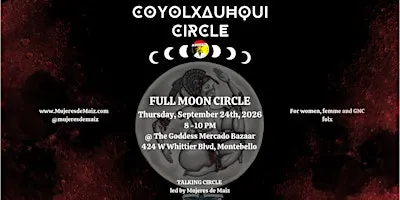 Full Moon Coyolxauhqui Circle