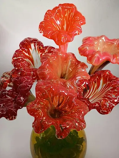 Pull some flowers 'cause it's cool...we warm you up making flowers!