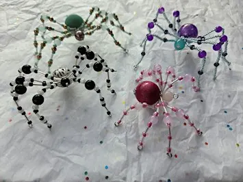 Halloween Craft: Make Your Own Beaded Spider | DIY Workshop