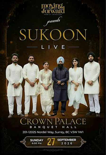 Moving Forward Family Services Presents: Sukoon Live