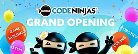 Code Ninjas Kirkwood Grand Opening Free Game Building Sessions!