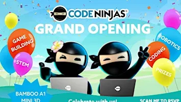 Code Ninjas Kirkwood Grand Opening Free Game Building Sessions!