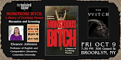 Book Launch & Film Screening: MONSTROUS BITCH by Eleanor Johnson