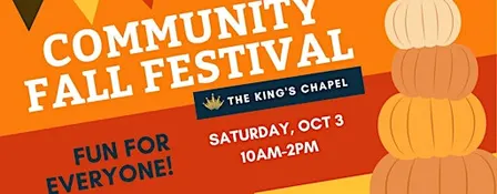 Community Fall Festival 2026 @ The King's Chapel