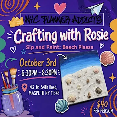 Crafting With Rosie: Beach Please!