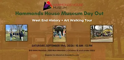 HHM Day Out: West End History + Art Walking Tour