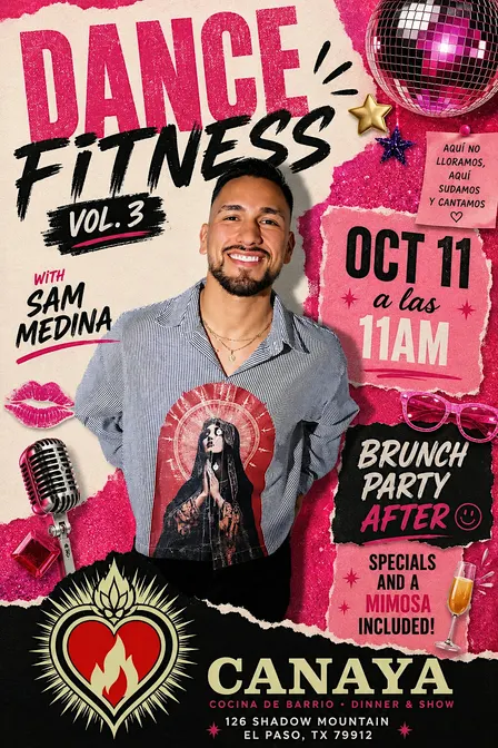 Dance Fitness Vol. 3 with Sam Medina at CANAYA | Brunch Party After