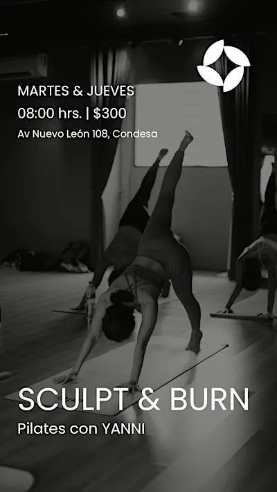 SCULPT & BURN PILATES · CON YANNI