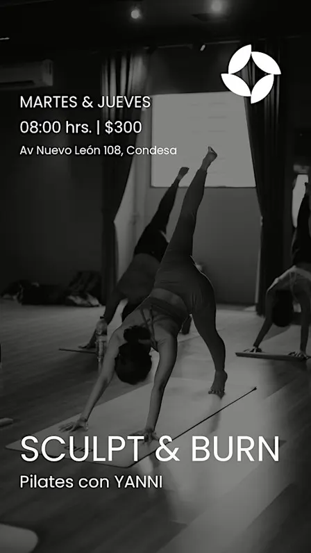 SCULPT & BURN PILATES · CON YANNI