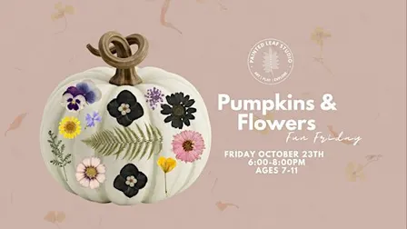 Fun Friday: Pumpkins & Flowers