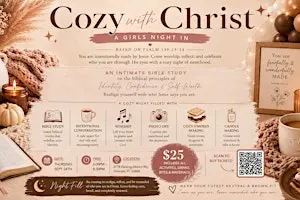 Cozy with Jesus, A girls night in!