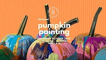 7th Annual Pumpkin Painting