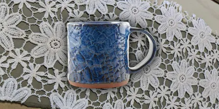 Handbuilt Stoneware Ceramic Mug